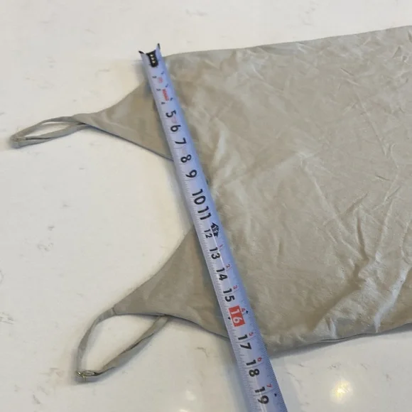 Ozma of California 100% Raw Silk Slip Dress Natural Elevated Basic Boho - Picture 6 of 7